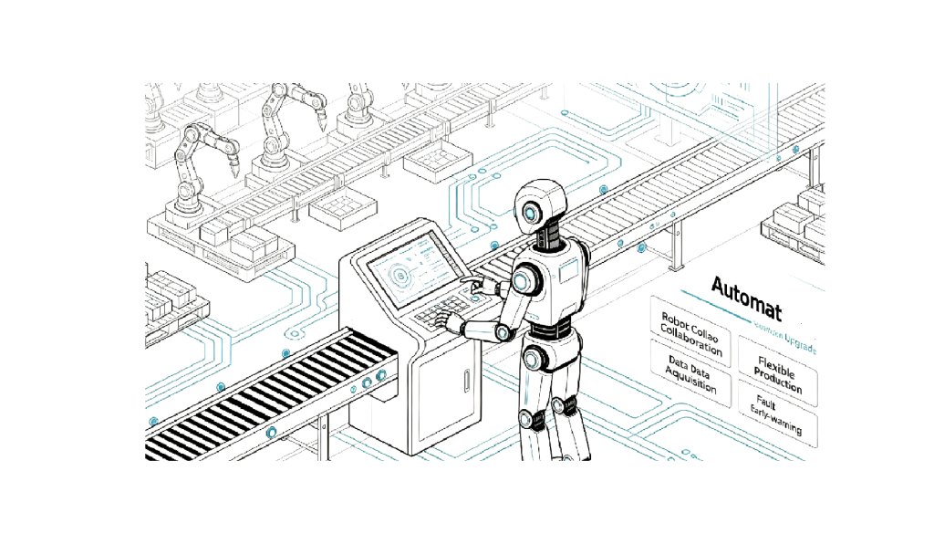 Industrial robot factory automation upgrade, smart manufacturing production line, challenges of industrial robot adoption in manufacturing - Colsourcing industrial sourcing solutions